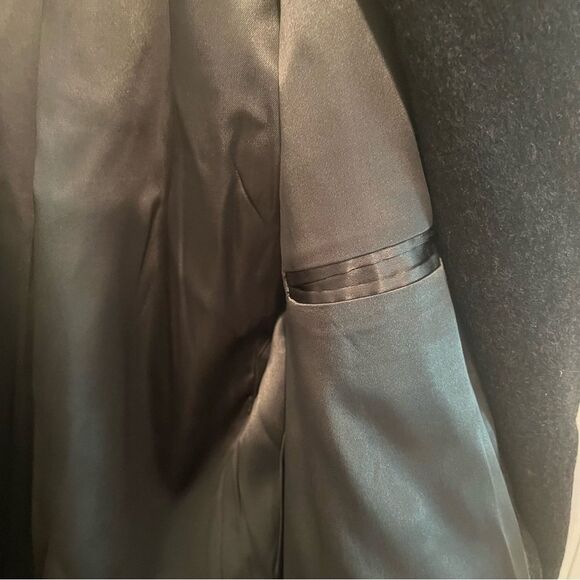 Givenchy Men's Classic Wool Pea Coat - Picture 16 of 16